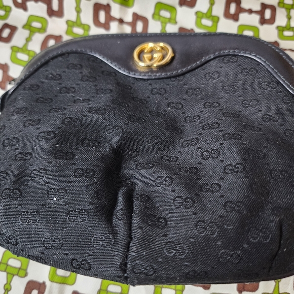 Gucci clutch black gold hardware - Picture 4 of 15